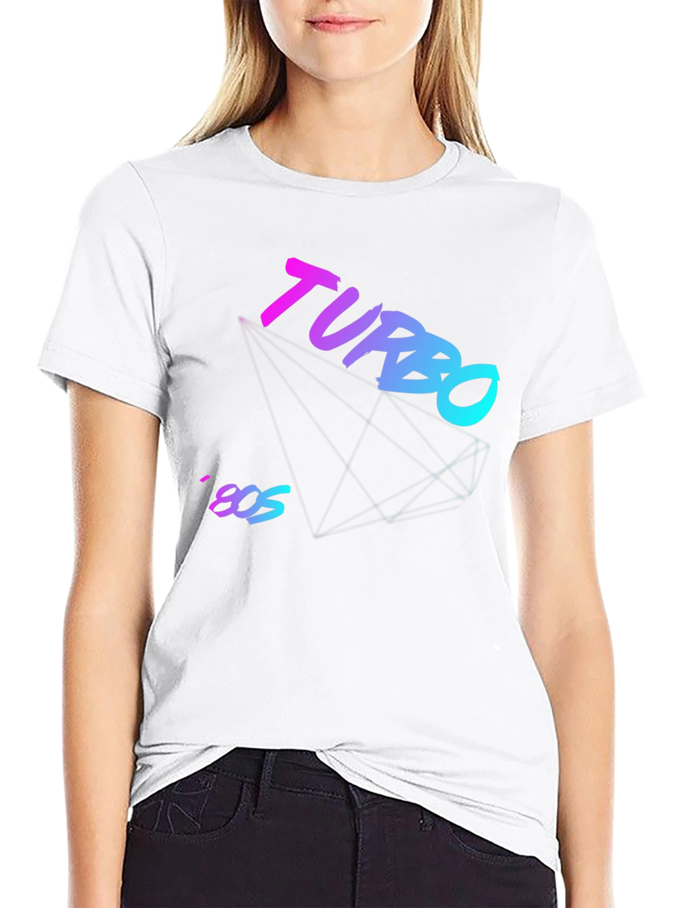 Turbo 80s Style Graphic Tee - Retro Vibe