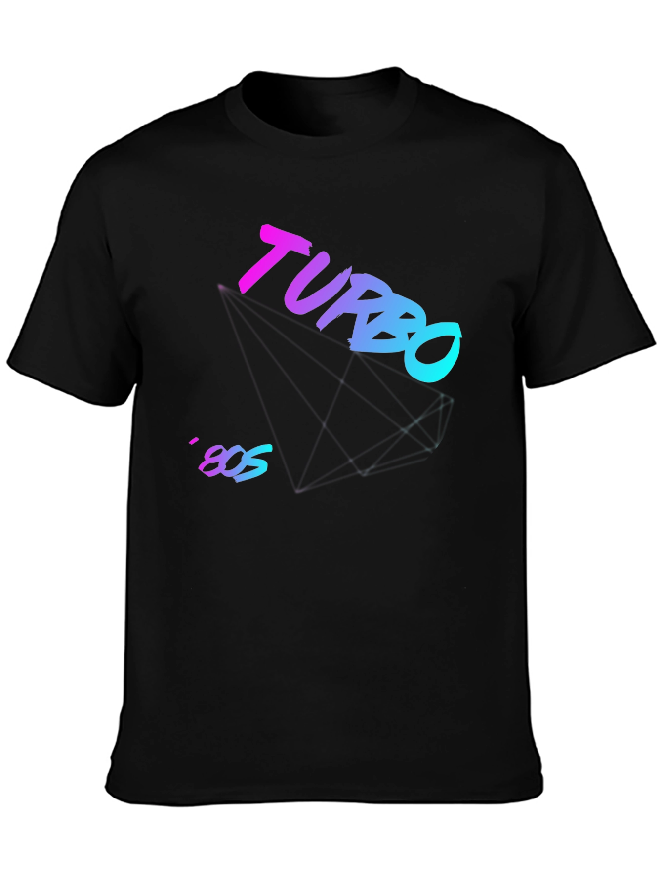 Turbo 80s Style Graphic Tee - Retro Vibe