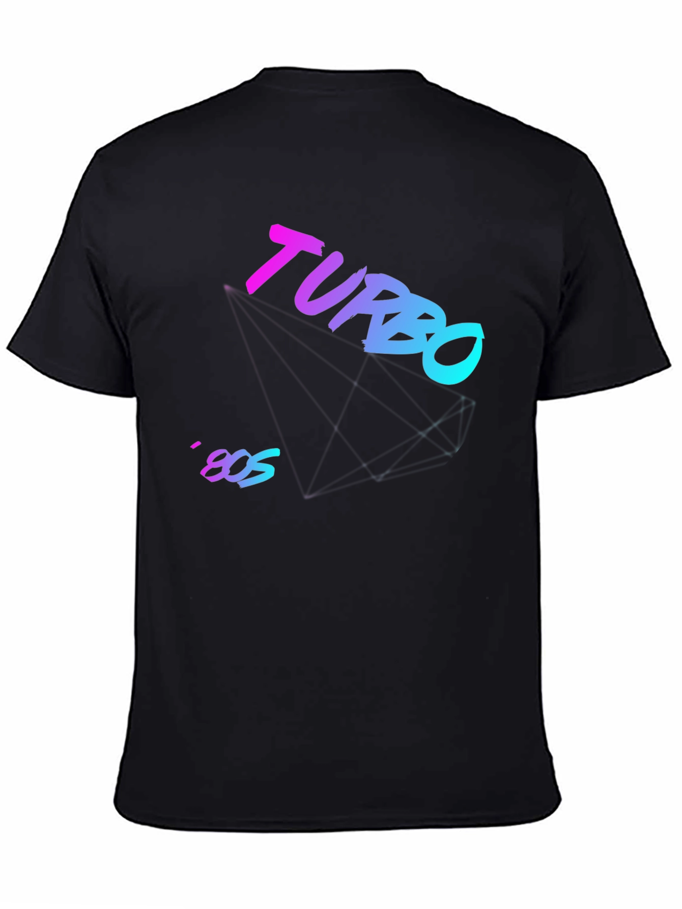 Turbo 80s Style Graphic Tee - Retro Vibe