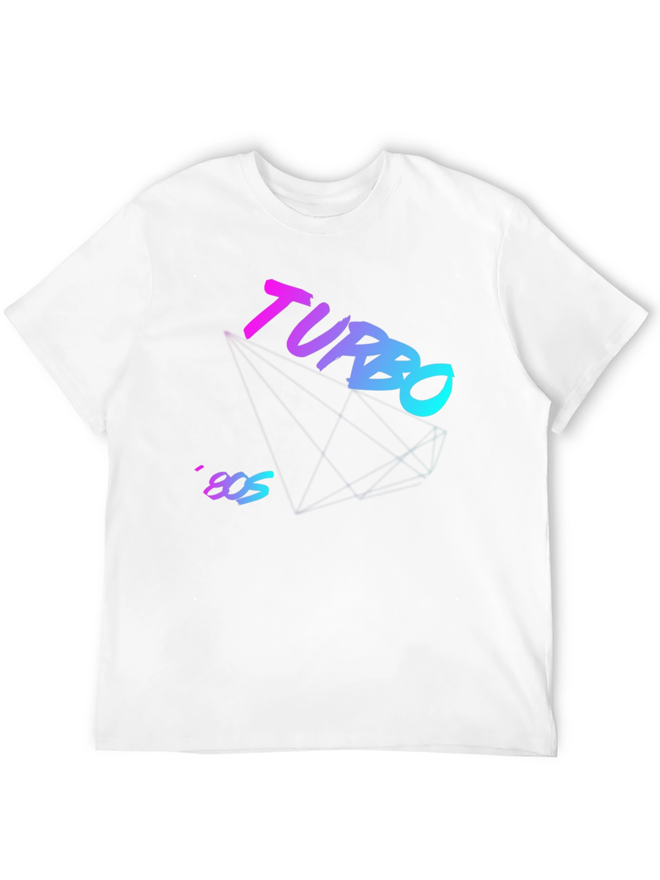Turbo 80s Style Graphic Tee - Retro Vibe
