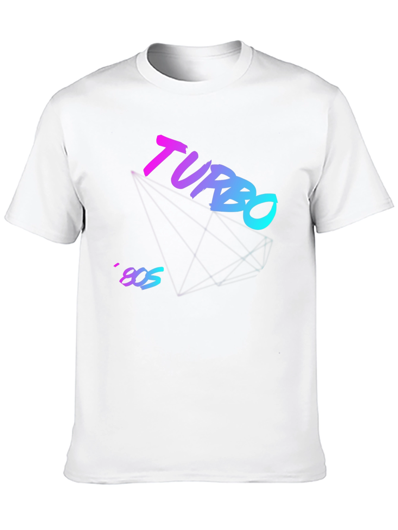Turbo 80s Style Graphic Tee - Retro Vibe