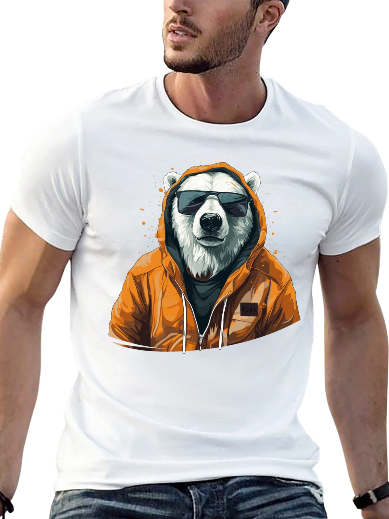 Cool Bear Graphic Tee - Urban Style