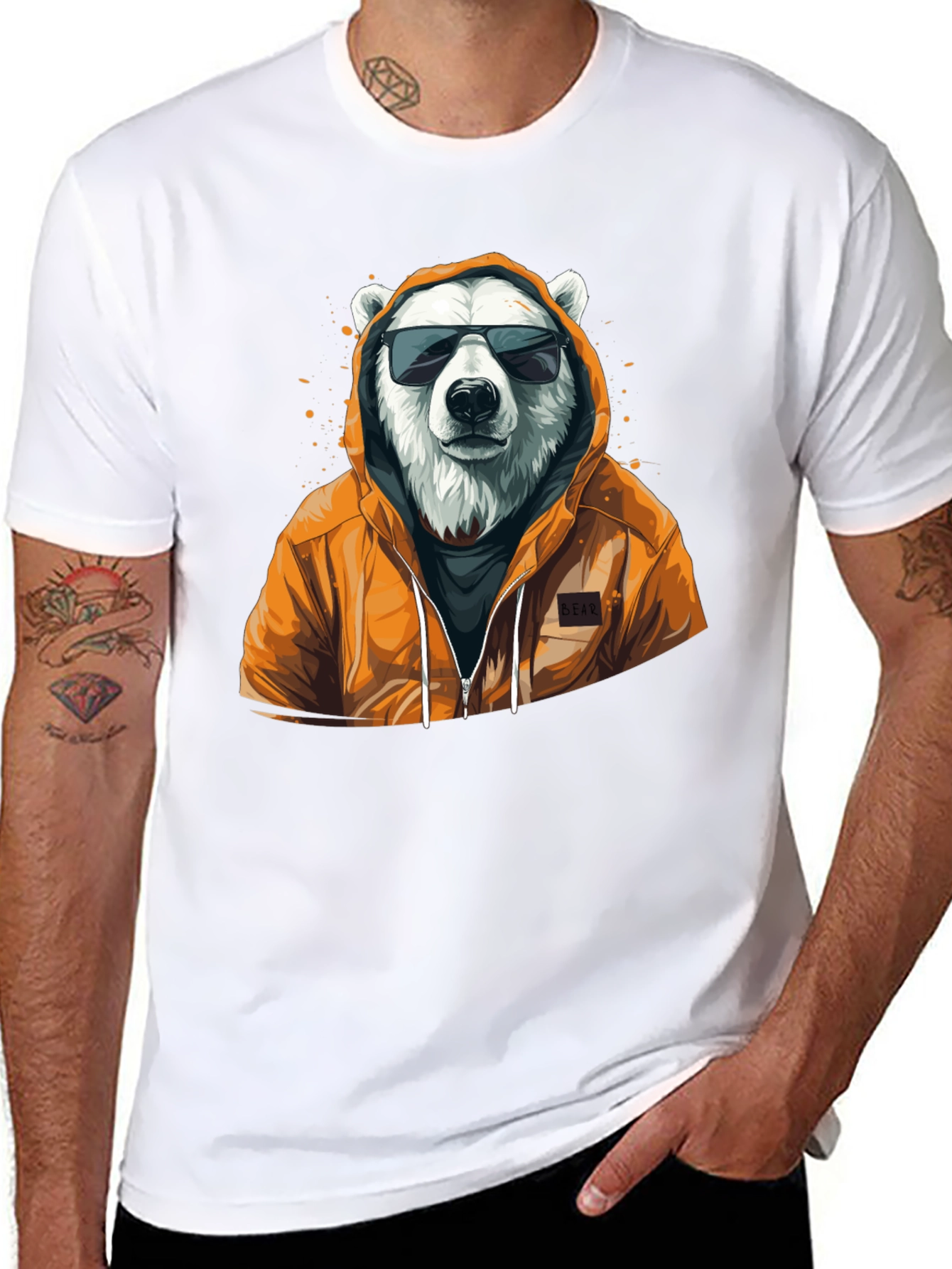 Cool Bear Graphic Tee - Urban Style