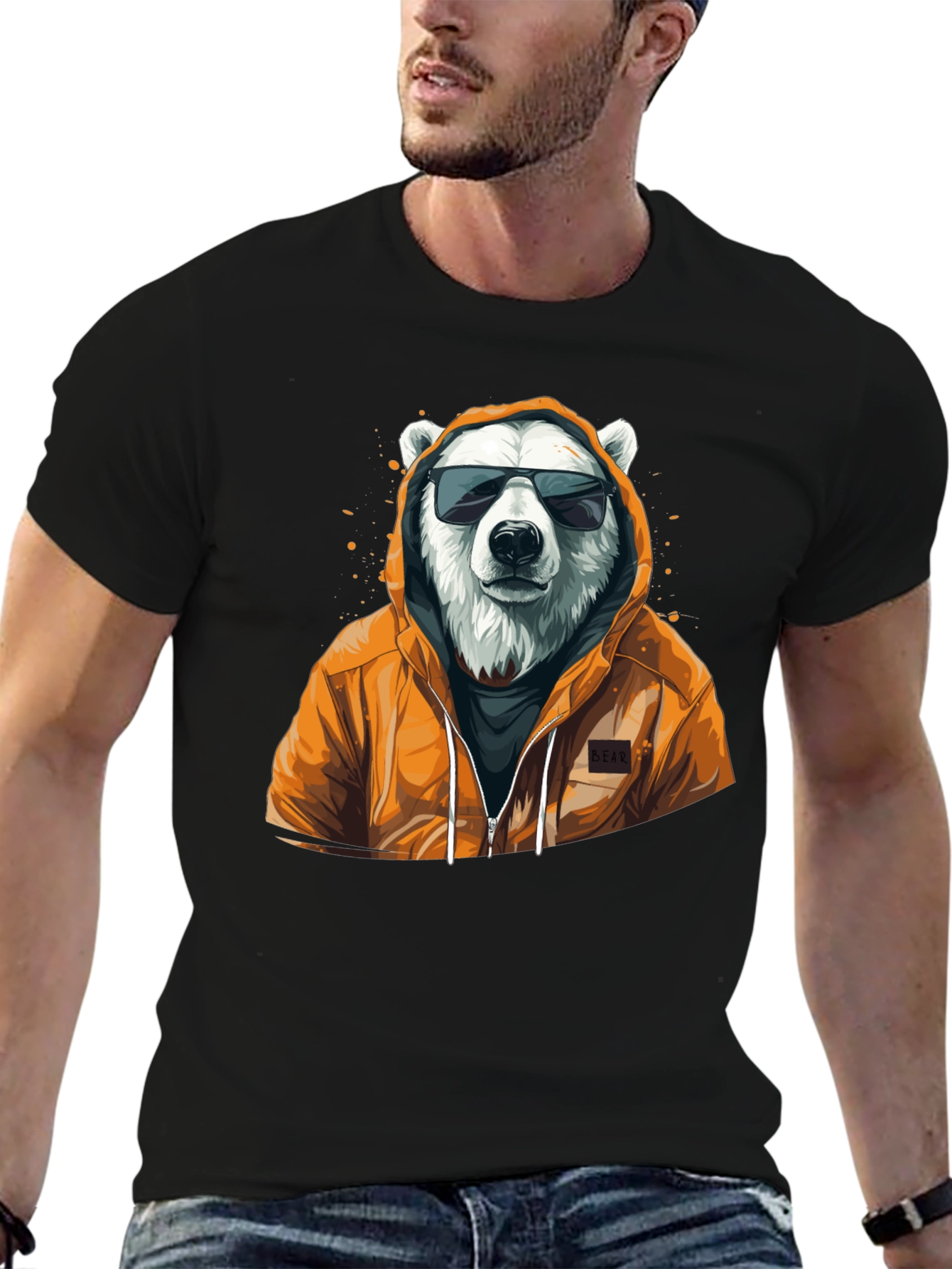 Cool Bear Graphic Tee - Urban Style