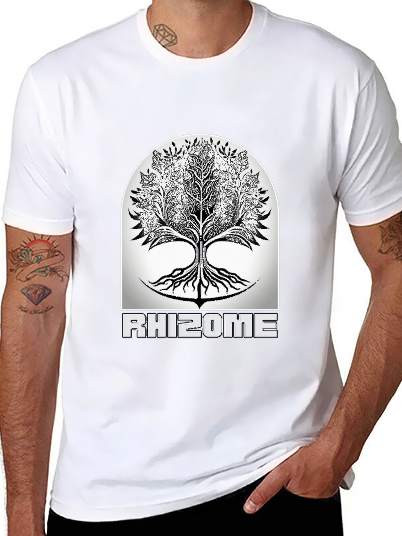 Rhizome Tree Graphic T-Shirt
