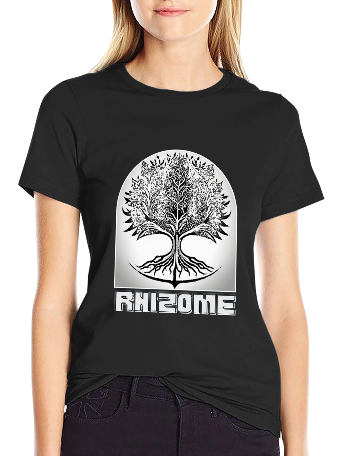 Rhizome Tree Graphic T-Shirt