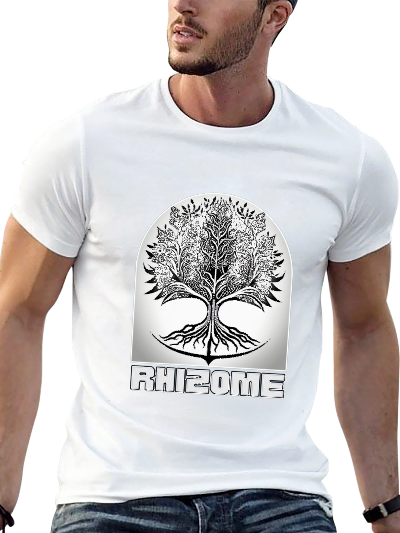 Rhizome Tree Graphic T-Shirt