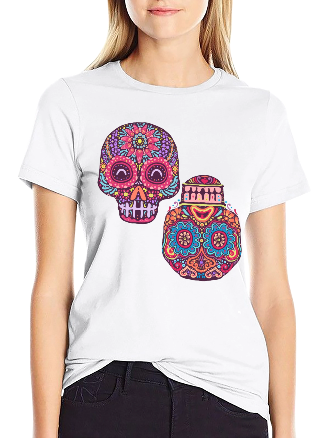 Sugar Skull T-Shirt - Dia de los Muertos
