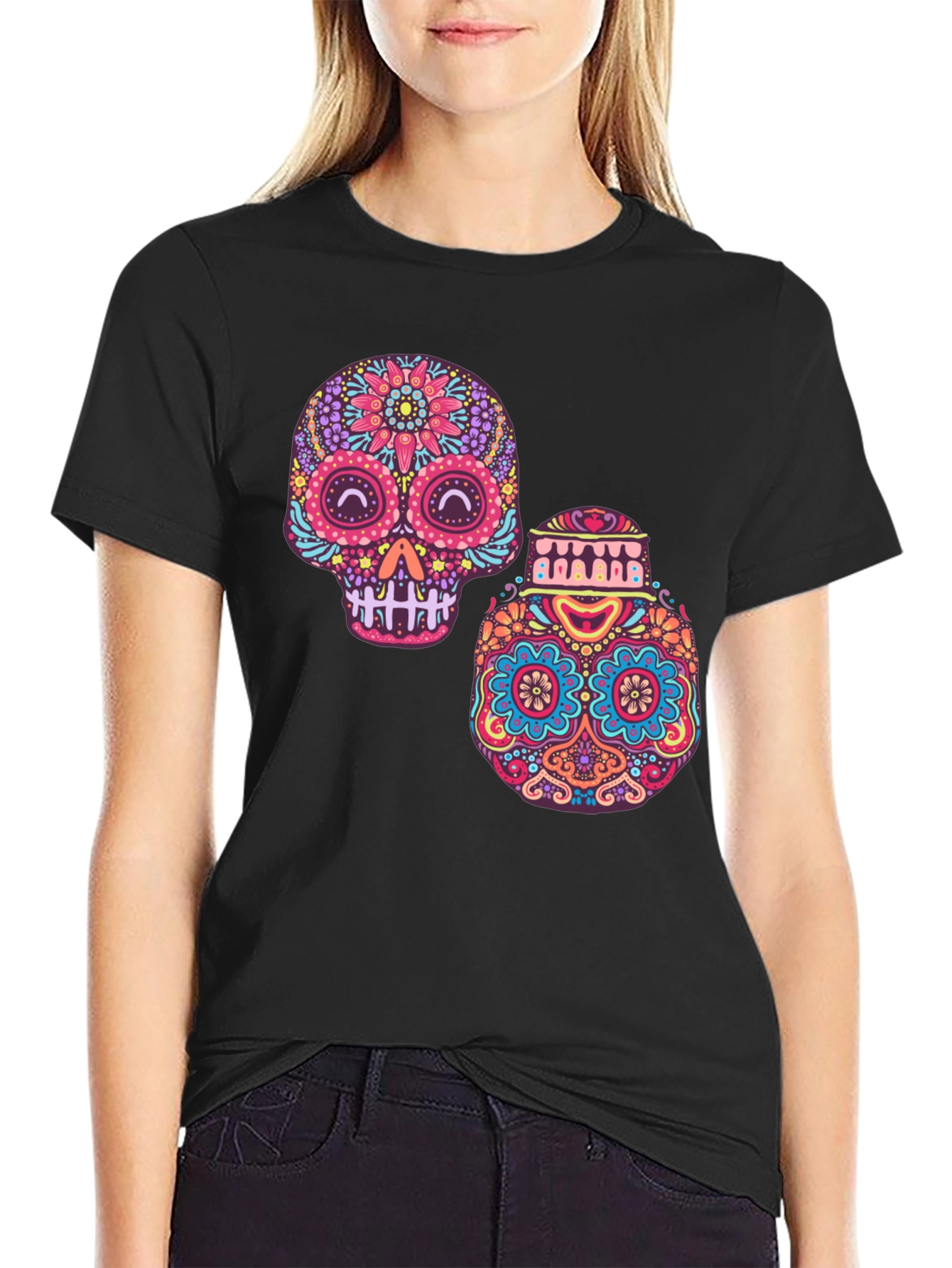 Sugar Skull T-Shirt - Dia de los Muertos