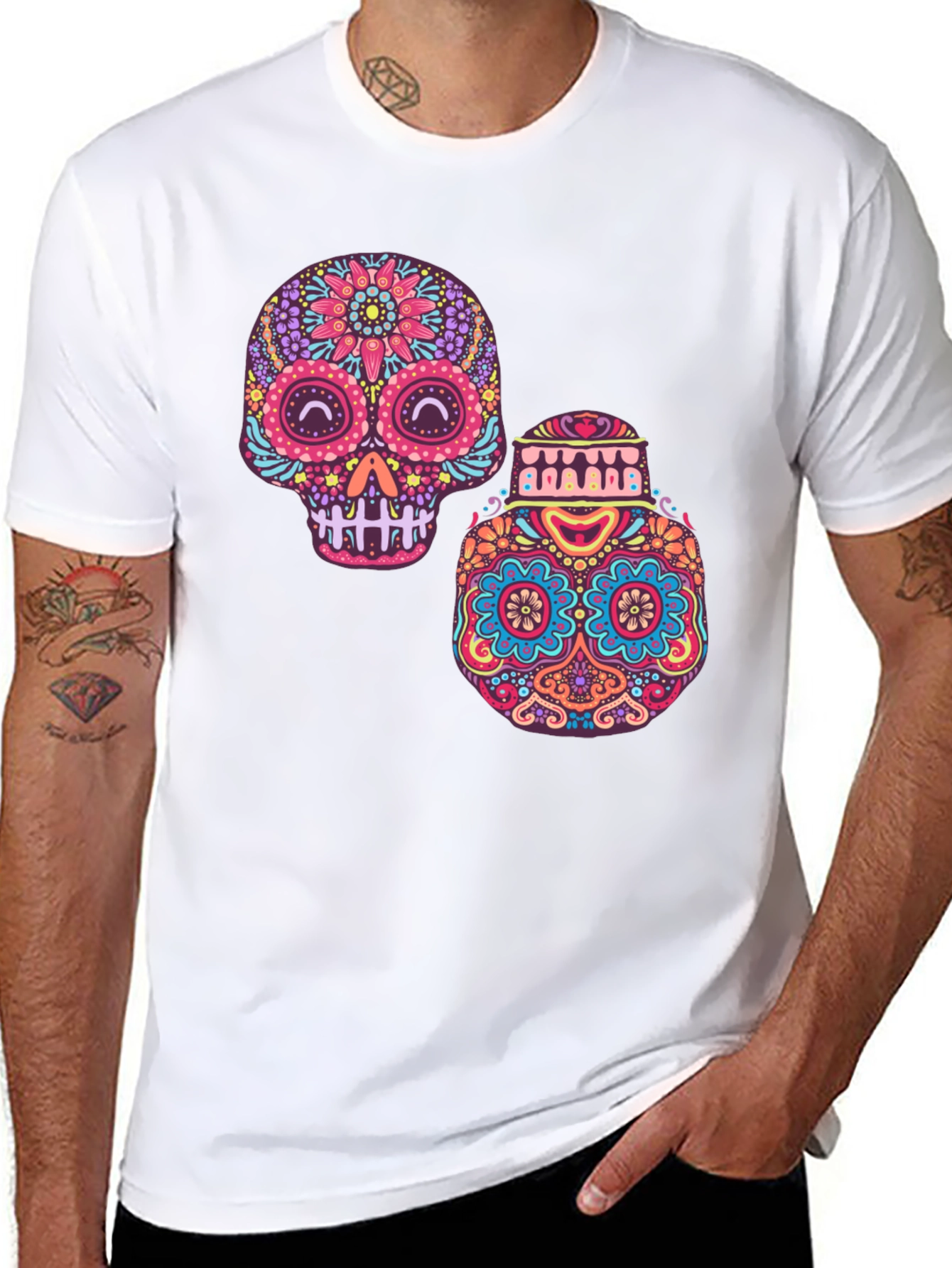 Sugar Skull T-Shirt - Dia de los Muertos