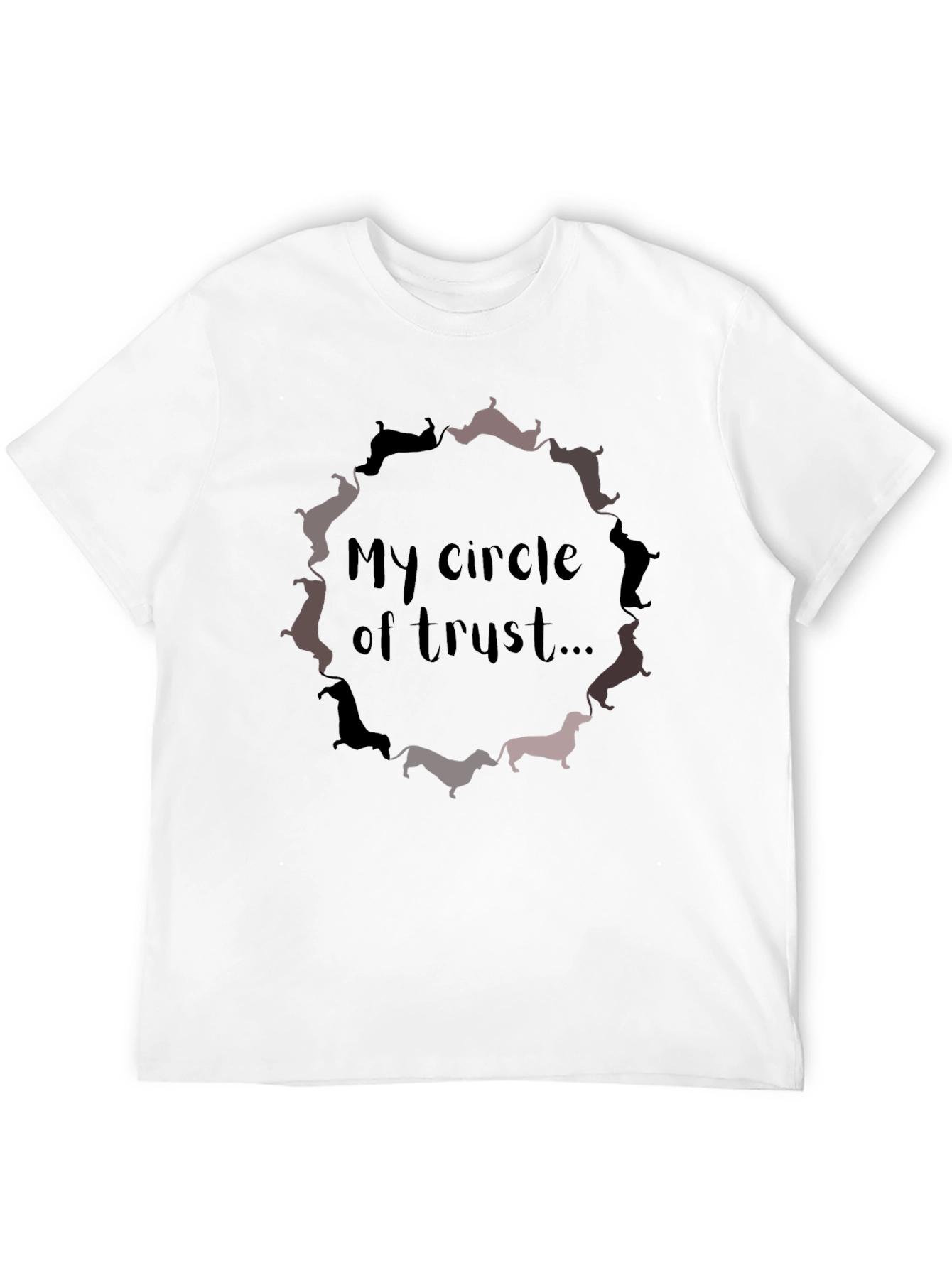 Dachshund Circle of Trust Graphic Tee