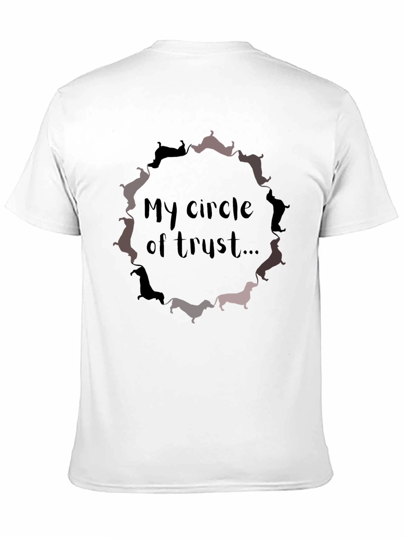 Dachshund Circle of Trust Graphic Tee