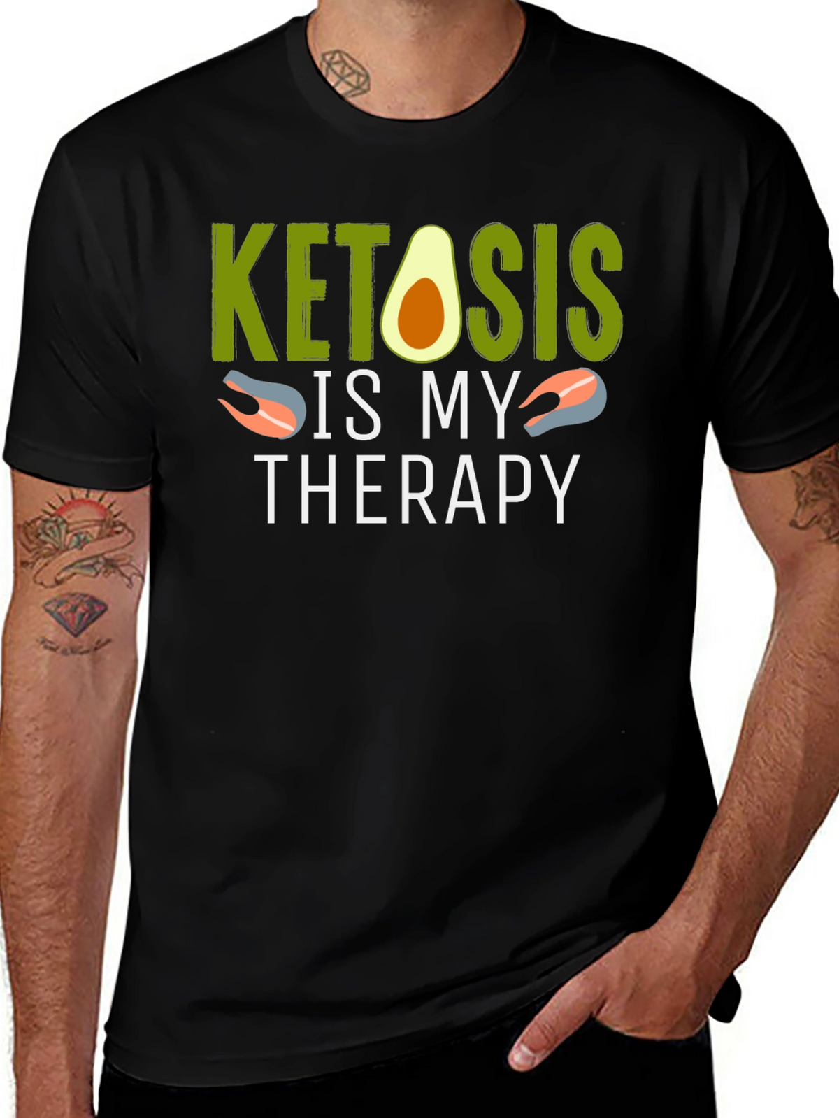 Ketosis is My Therapy Graphic Tee