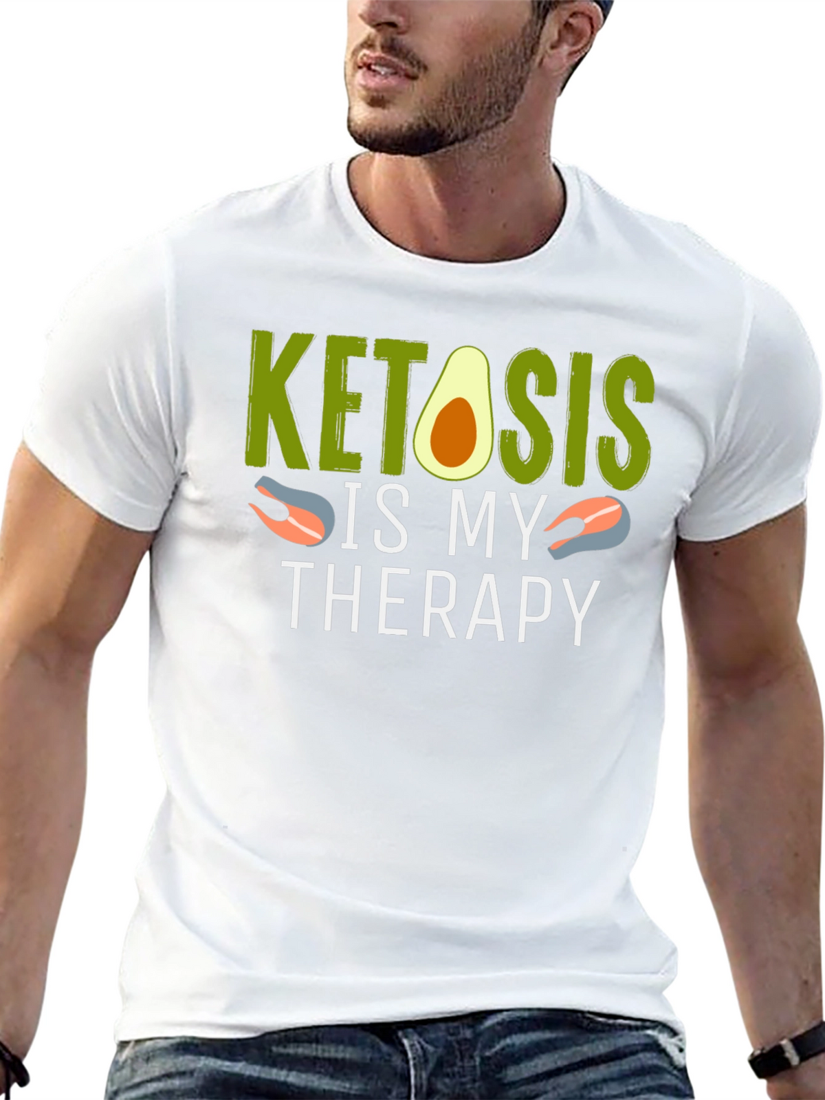 Ketosis is My Therapy Graphic Tee