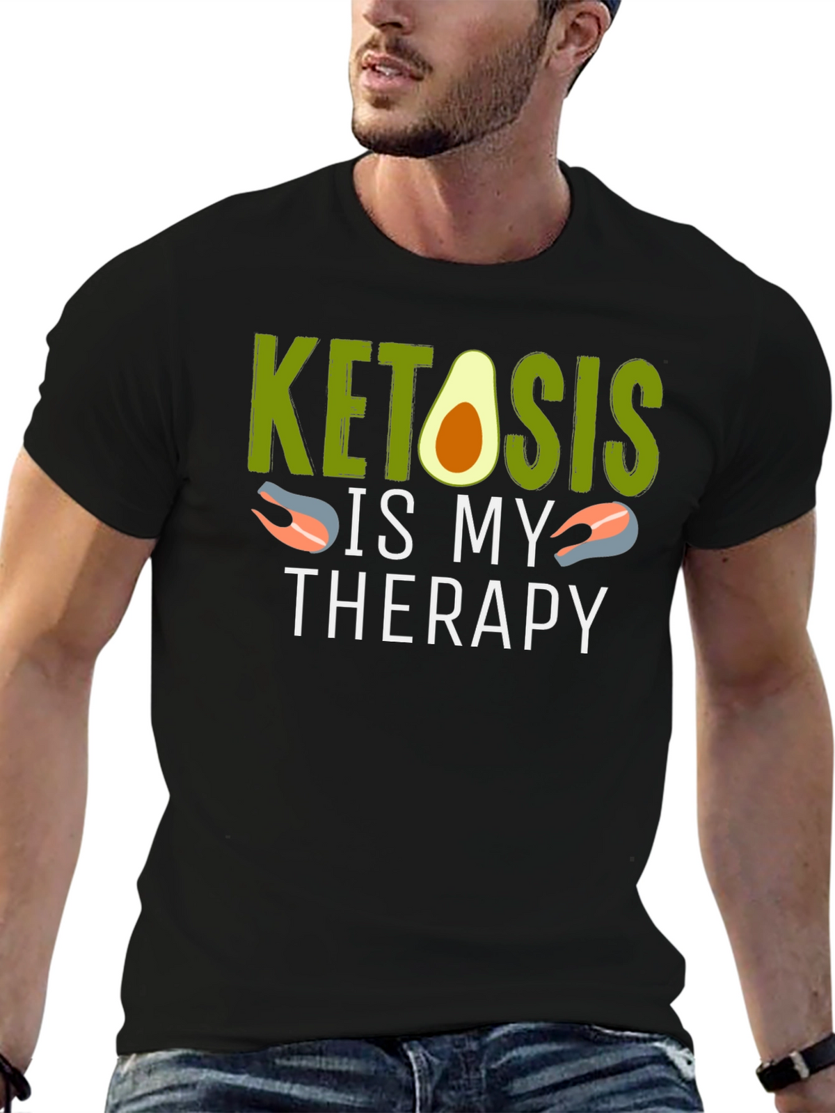 Ketosis is My Therapy Graphic Tee