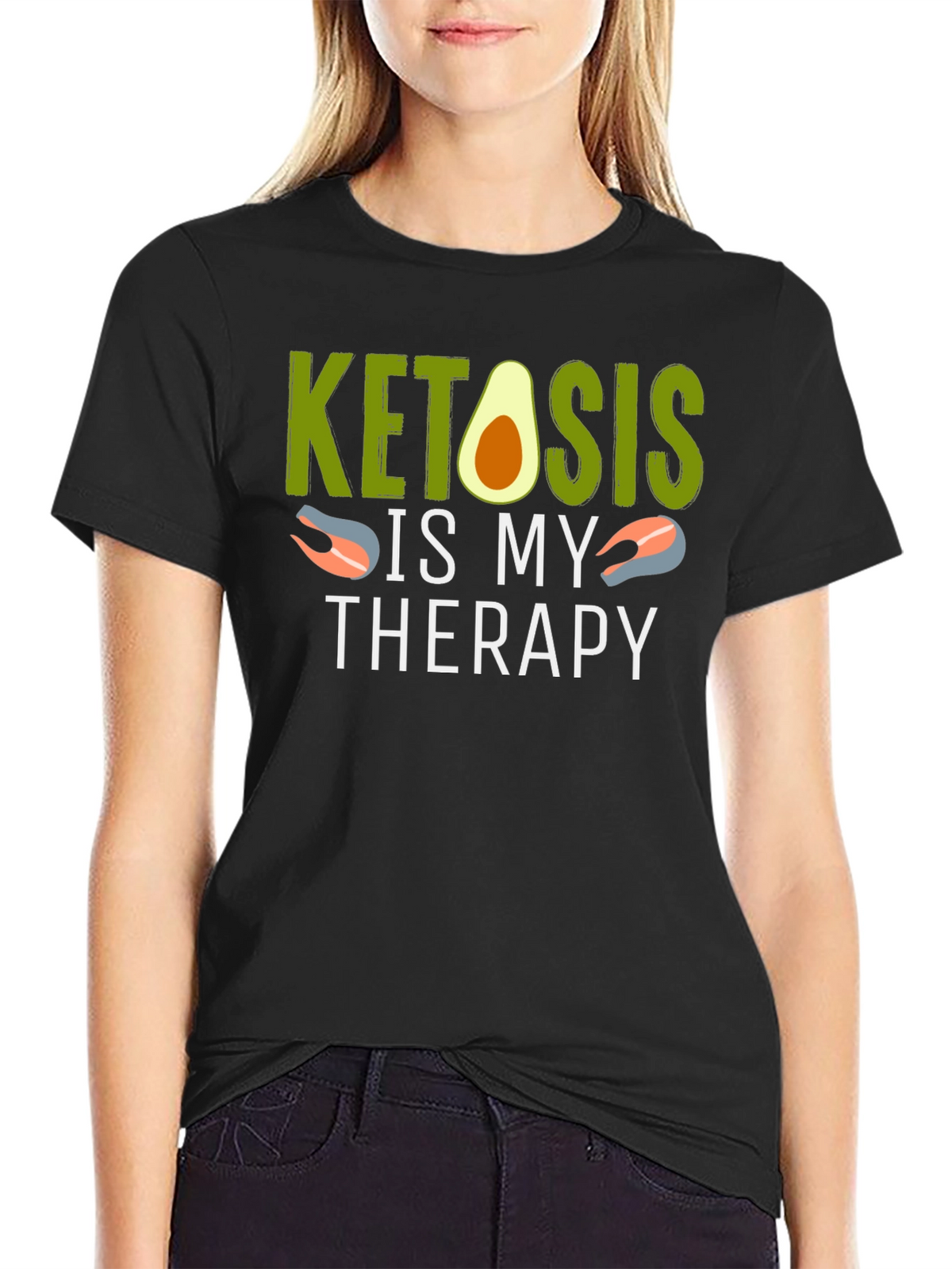 Ketosis is My Therapy Graphic Tee