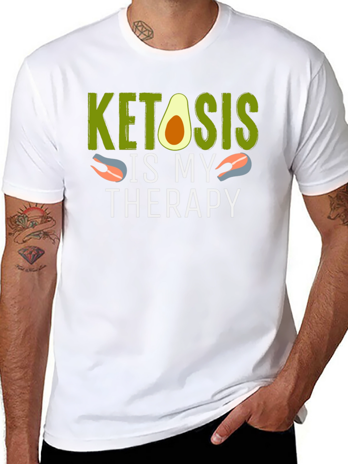 Ketosis is My Therapy Graphic Tee