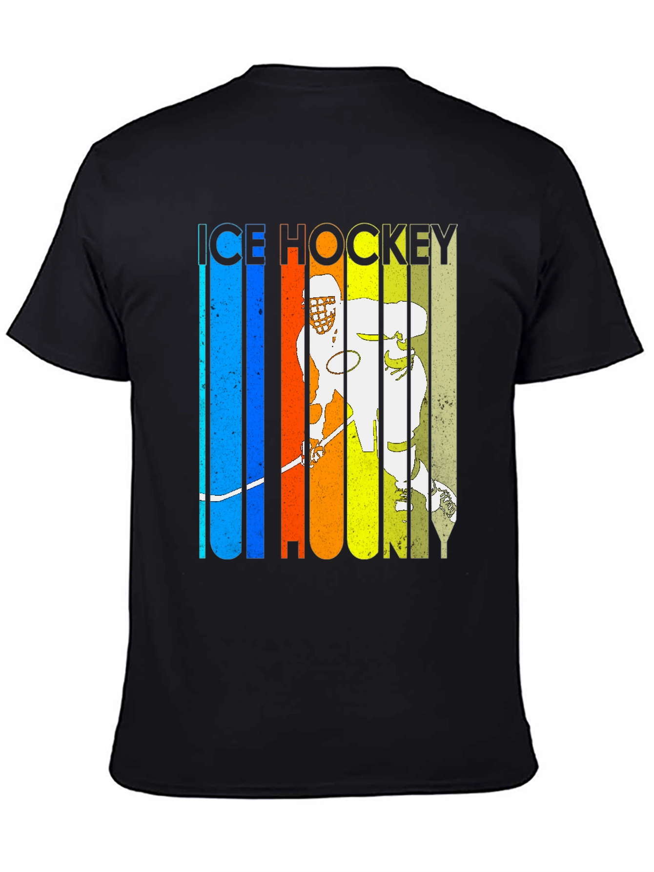 Retro Ice Hockey Player T-Shirt