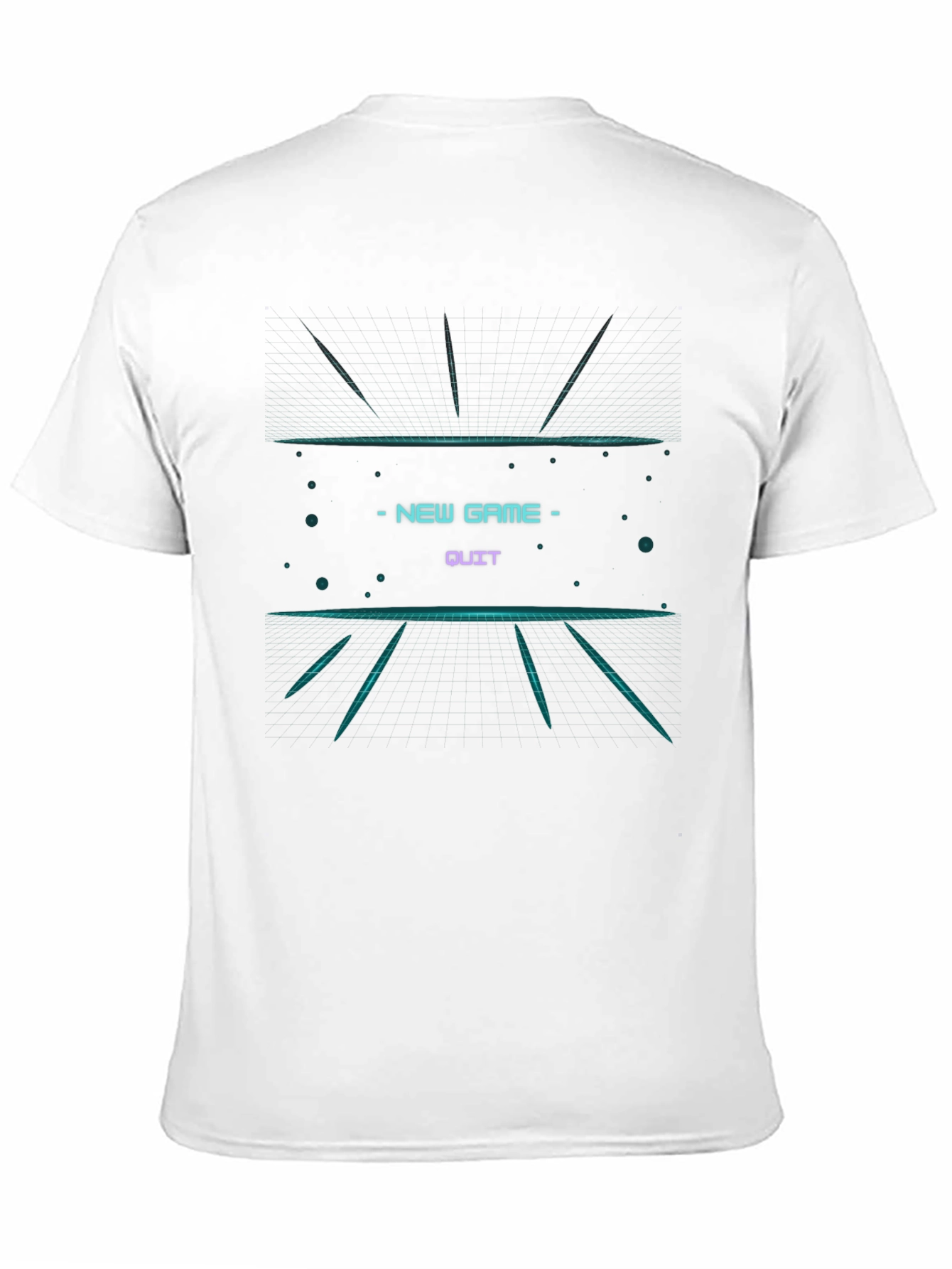 Retro Gaming T-Shirt - New Game/Quit