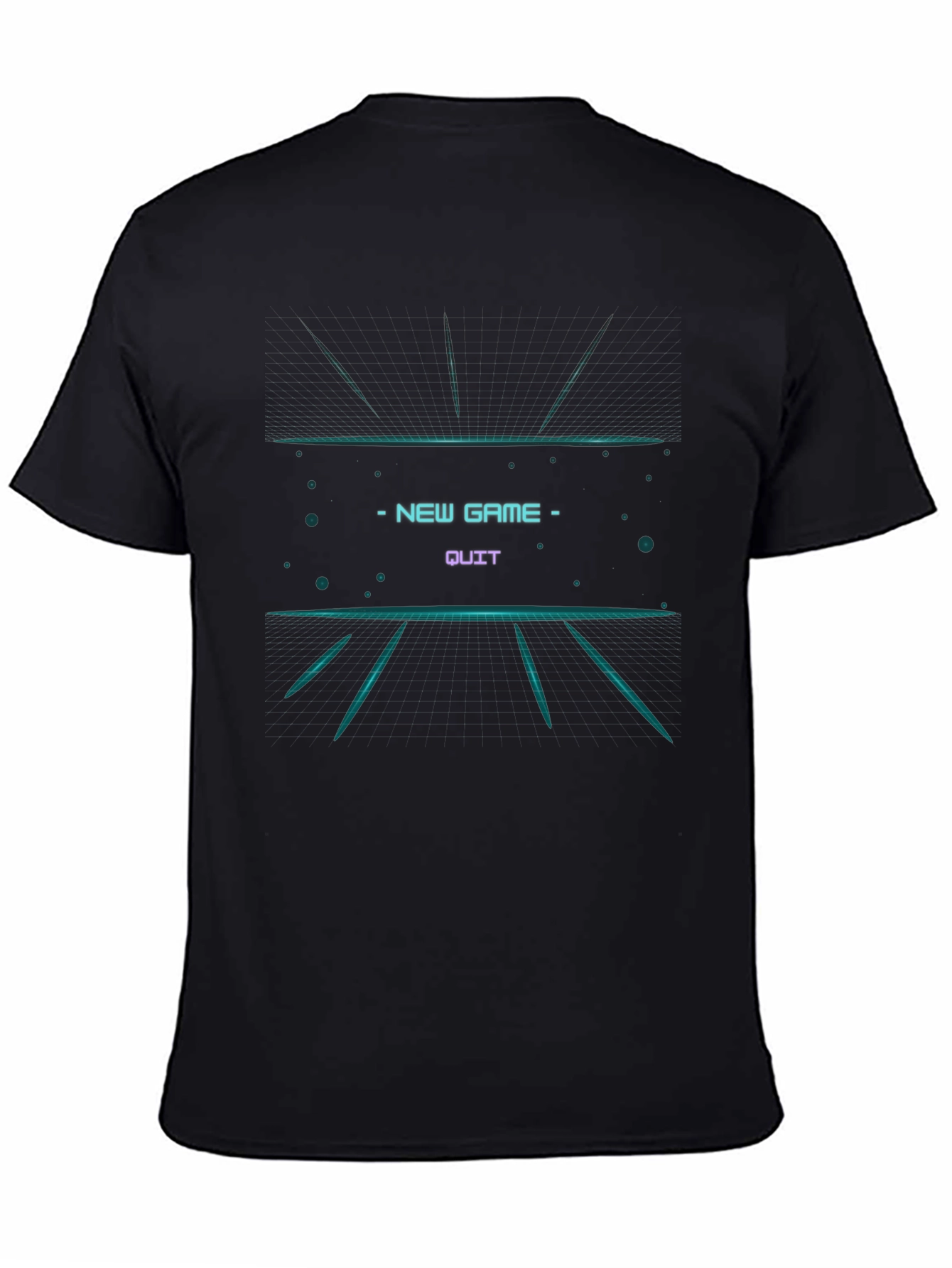 Retro Gaming T-Shirt - New Game/Quit