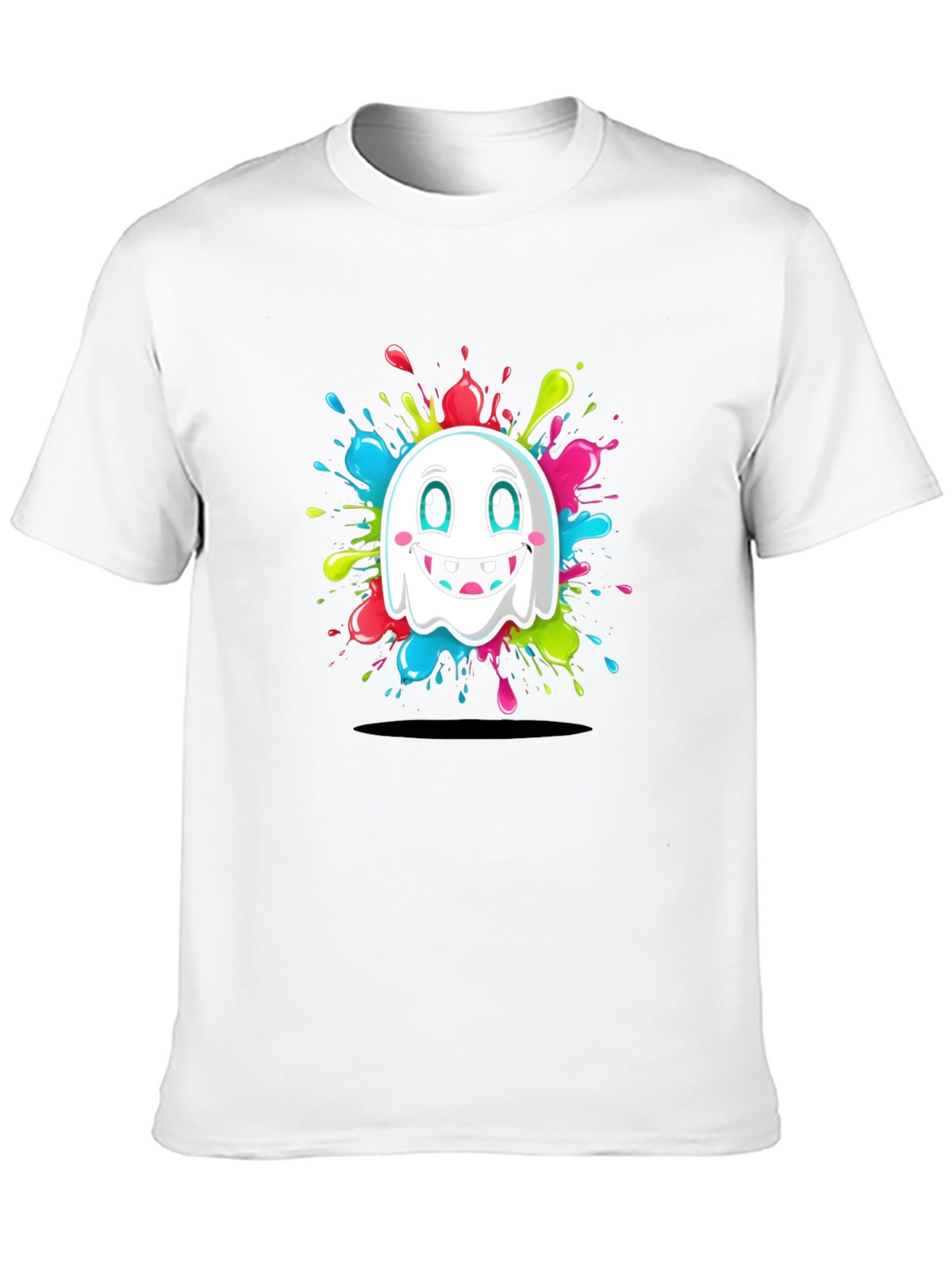 Ghost Splash Graphic T-Shirt - Funky & Fun