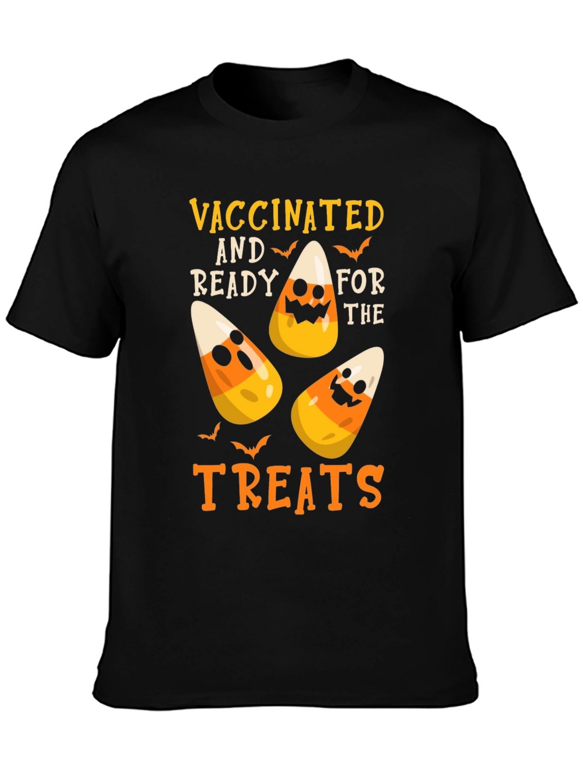 Vaccinated and Ready for the Treats Halloween T-Shirt