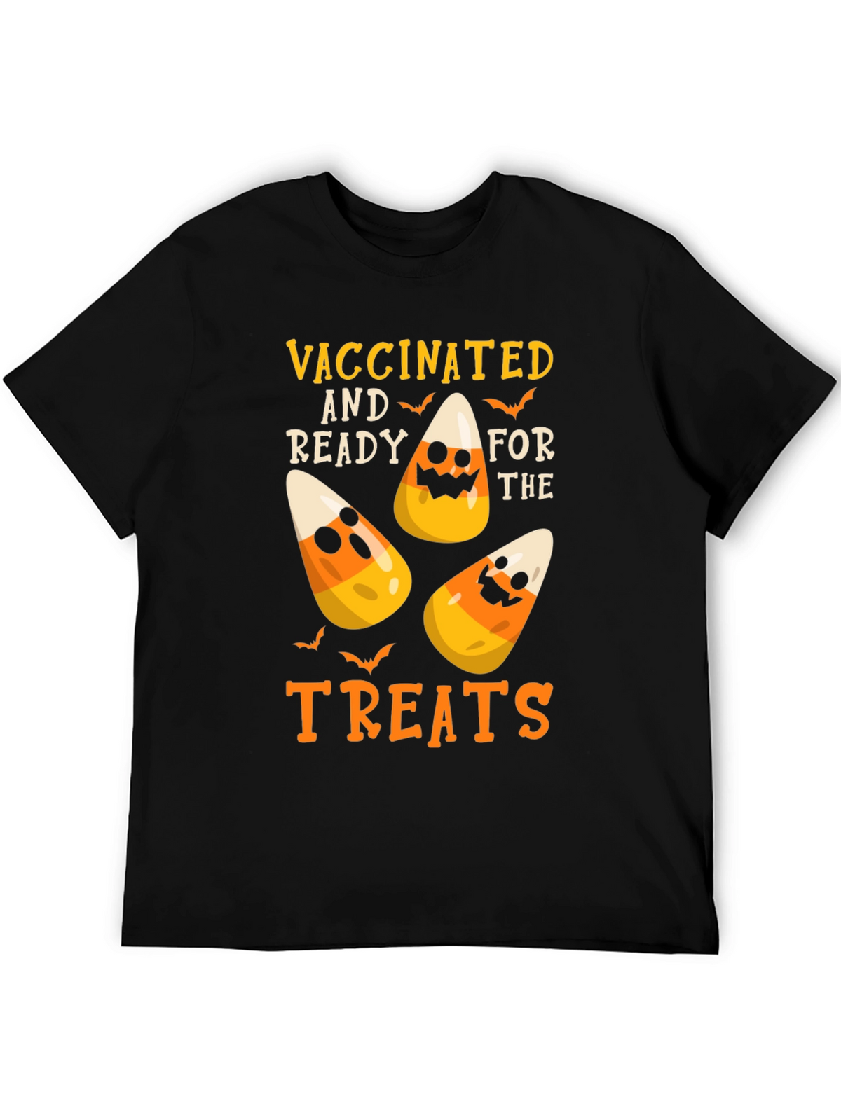 Vaccinated and Ready for the Treats Halloween T-Shirt