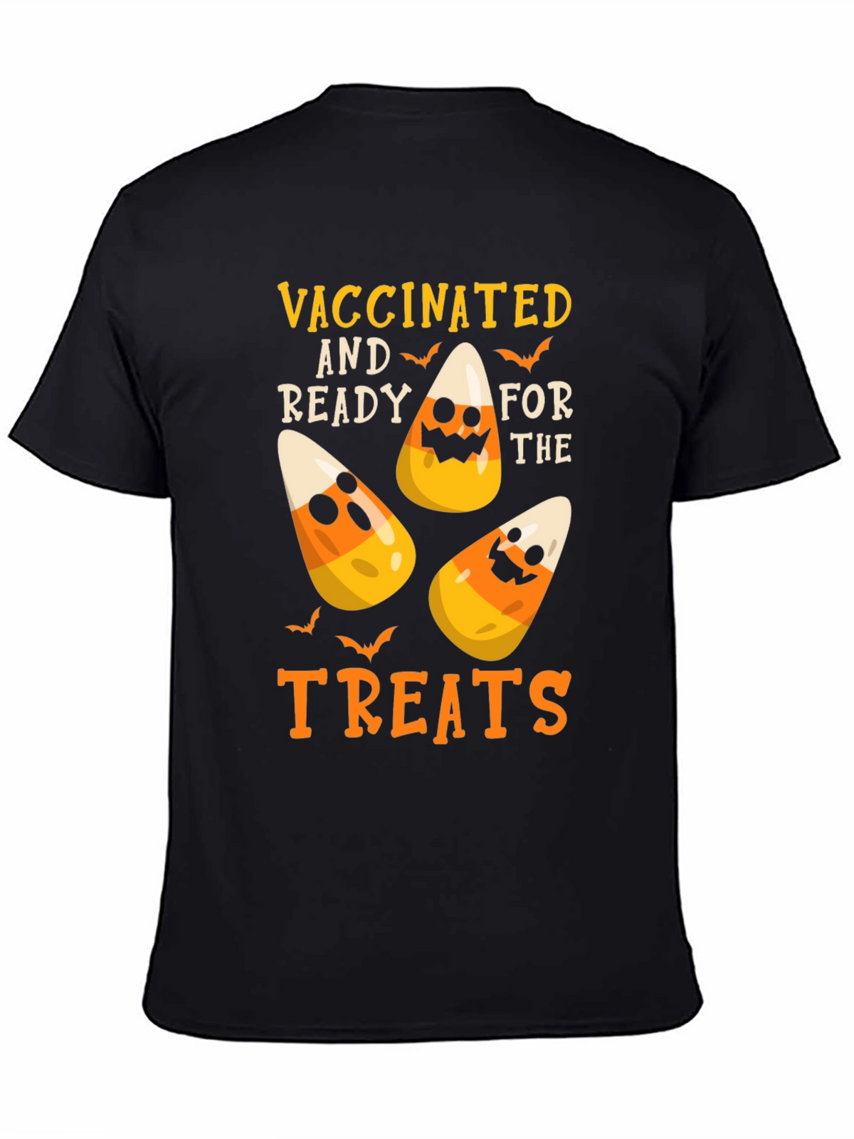 Vaccinated and Ready for the Treats Halloween T-Shirt