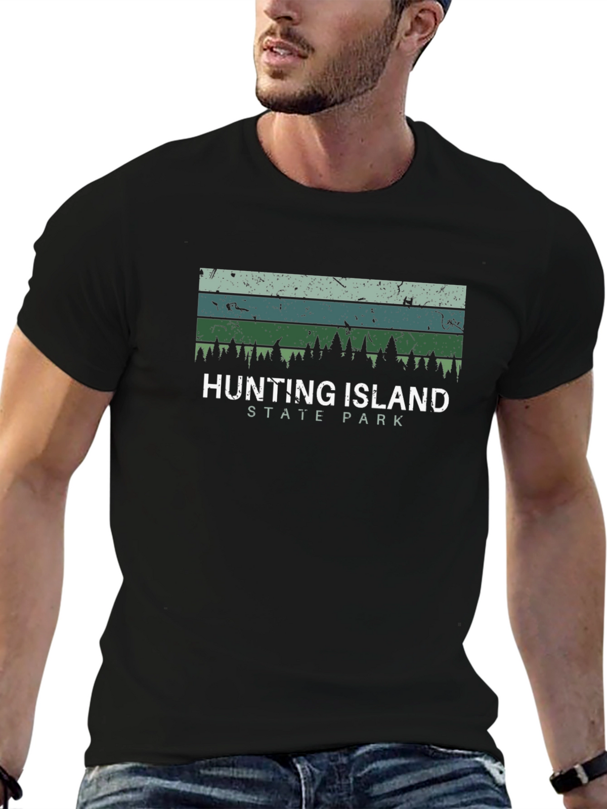 Hunting Island State Park Retro T-Shirt