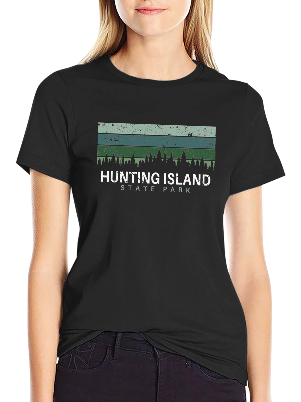 Hunting Island State Park Retro T-Shirt