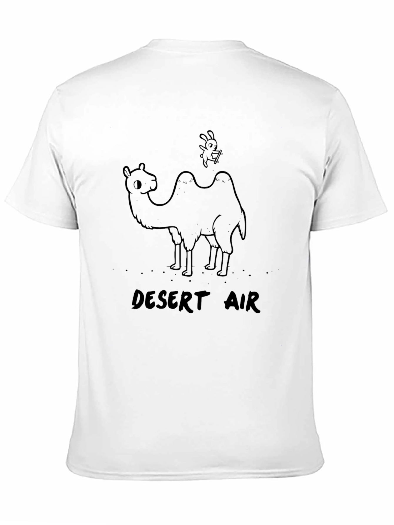 Desert Air Graphic Tee - Soft Cotton Blend