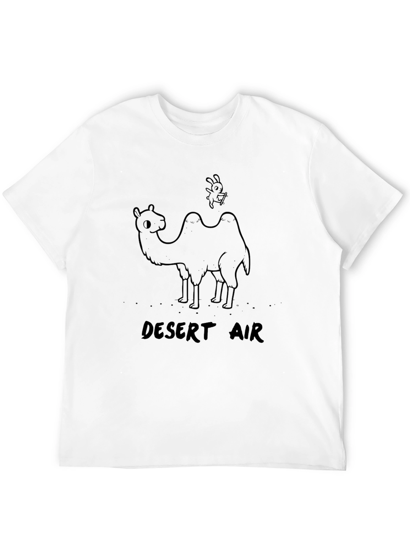 Desert Air Graphic Tee - Soft Cotton Blend