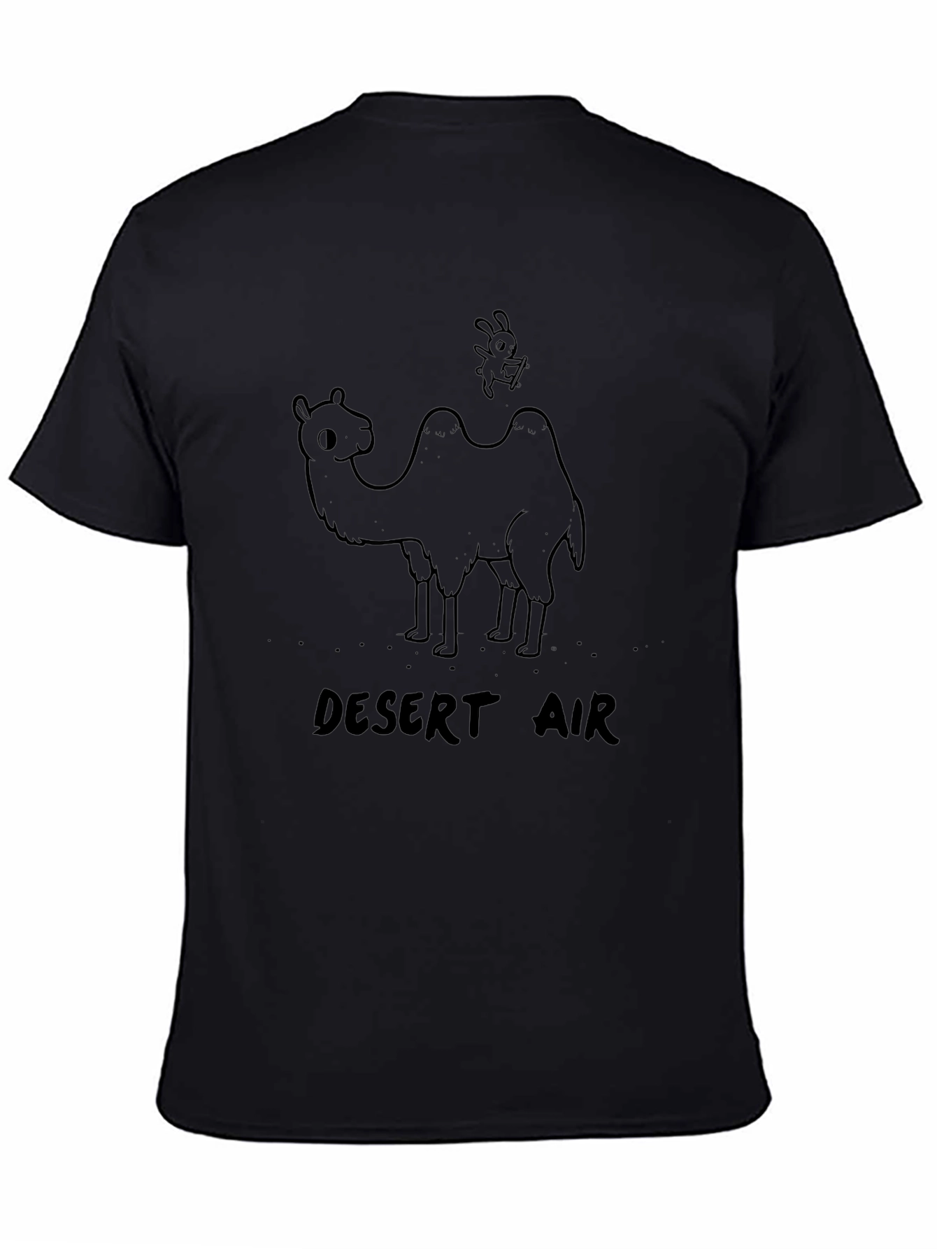 Desert Air Graphic Tee - Soft Cotton Blend