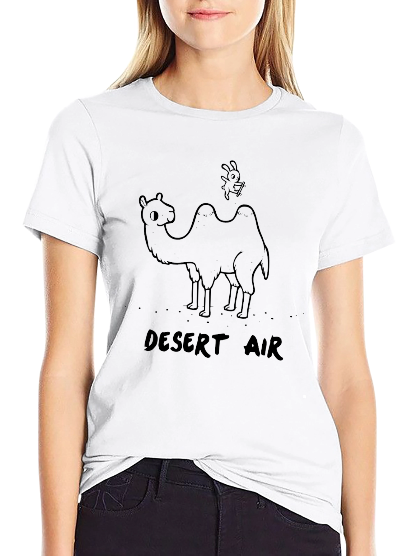 Desert Air Graphic Tee - Soft Cotton Blend