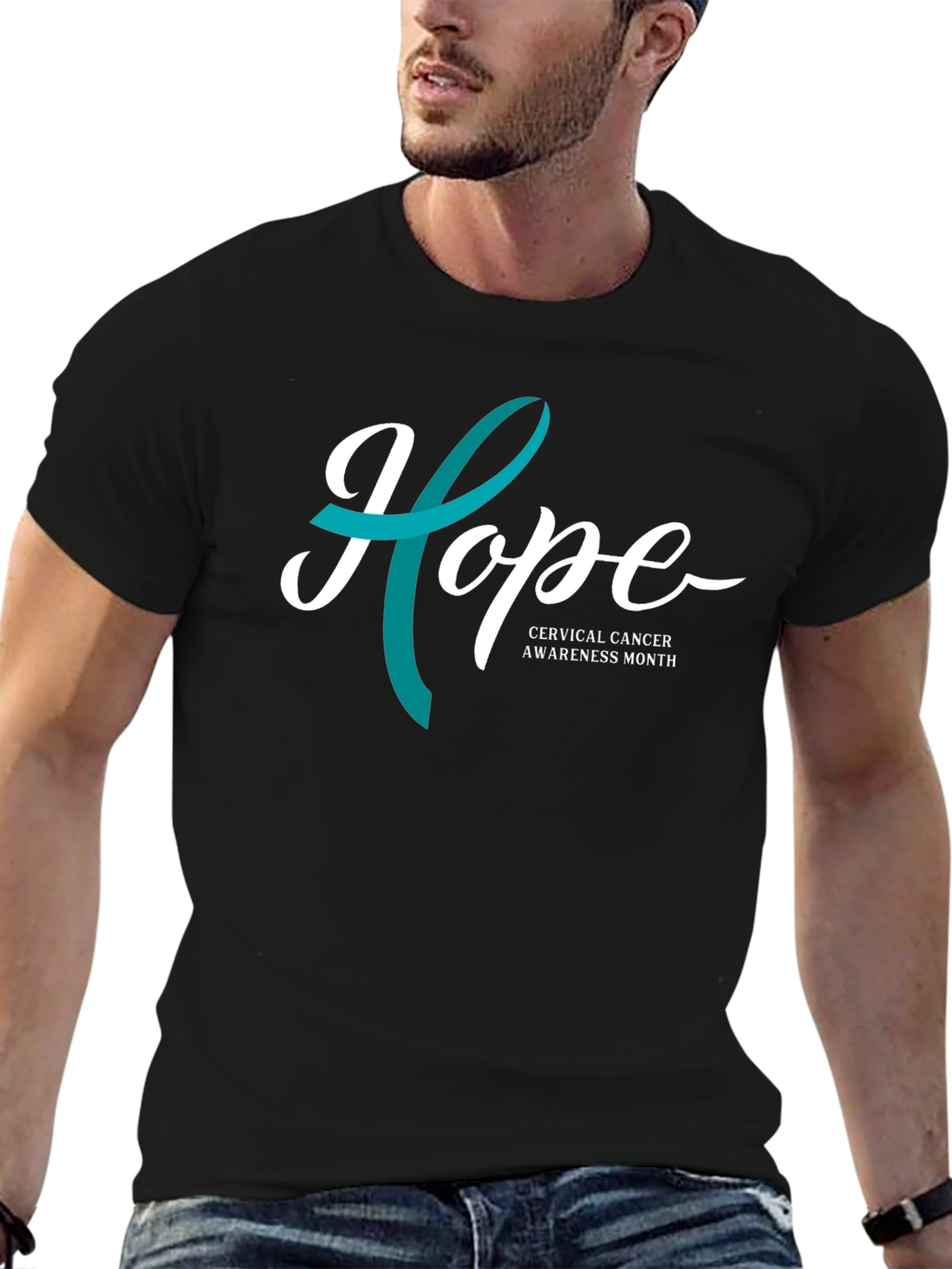 Cervical Cancer Awareness Hope T-Shirt