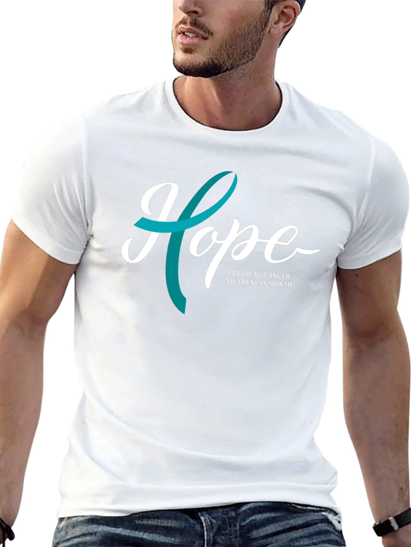 Cervical Cancer Awareness Hope T-Shirt