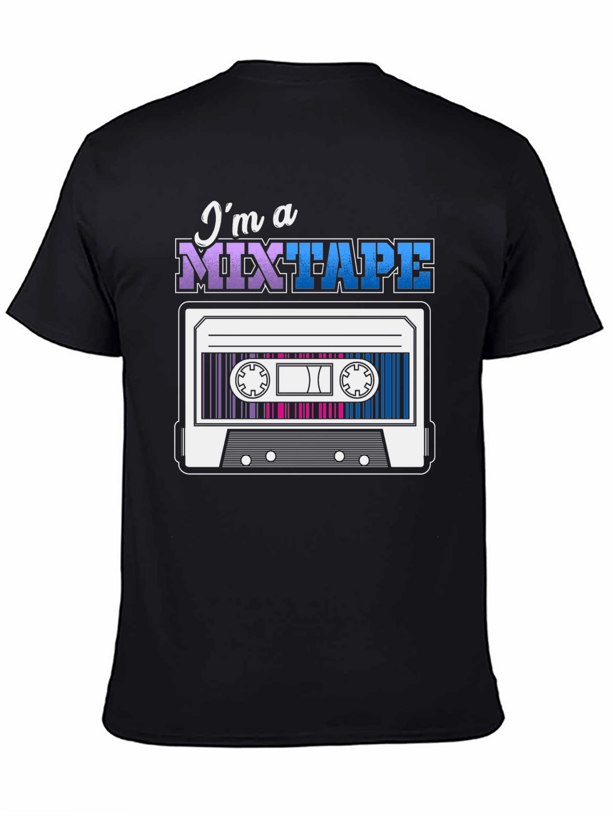 Im a Mixtape Retro Cassette Tape Graphic T-Shirt