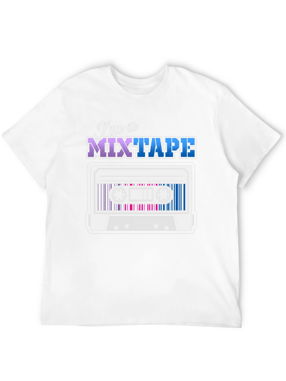 Im a Mixtape Retro Cassette Tape Graphic T-Shirt