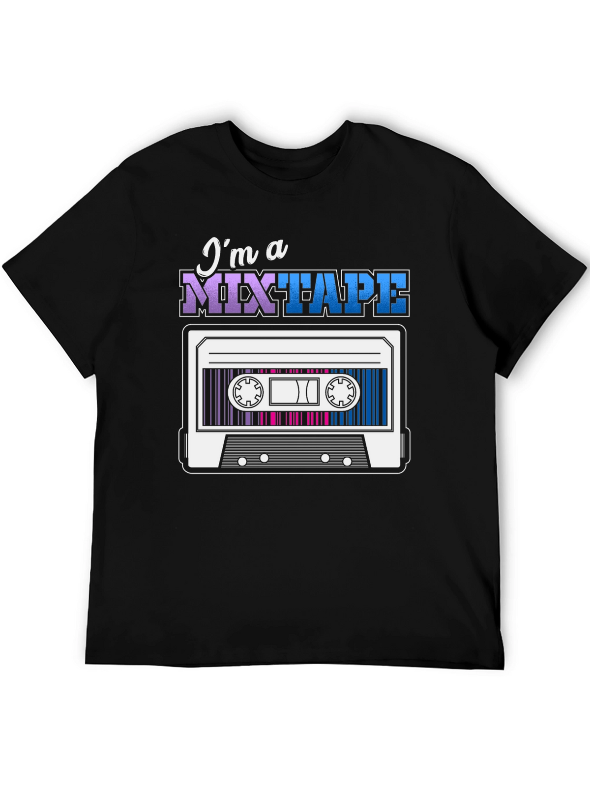 Im a Mixtape Retro Cassette Tape Graphic T-Shirt
