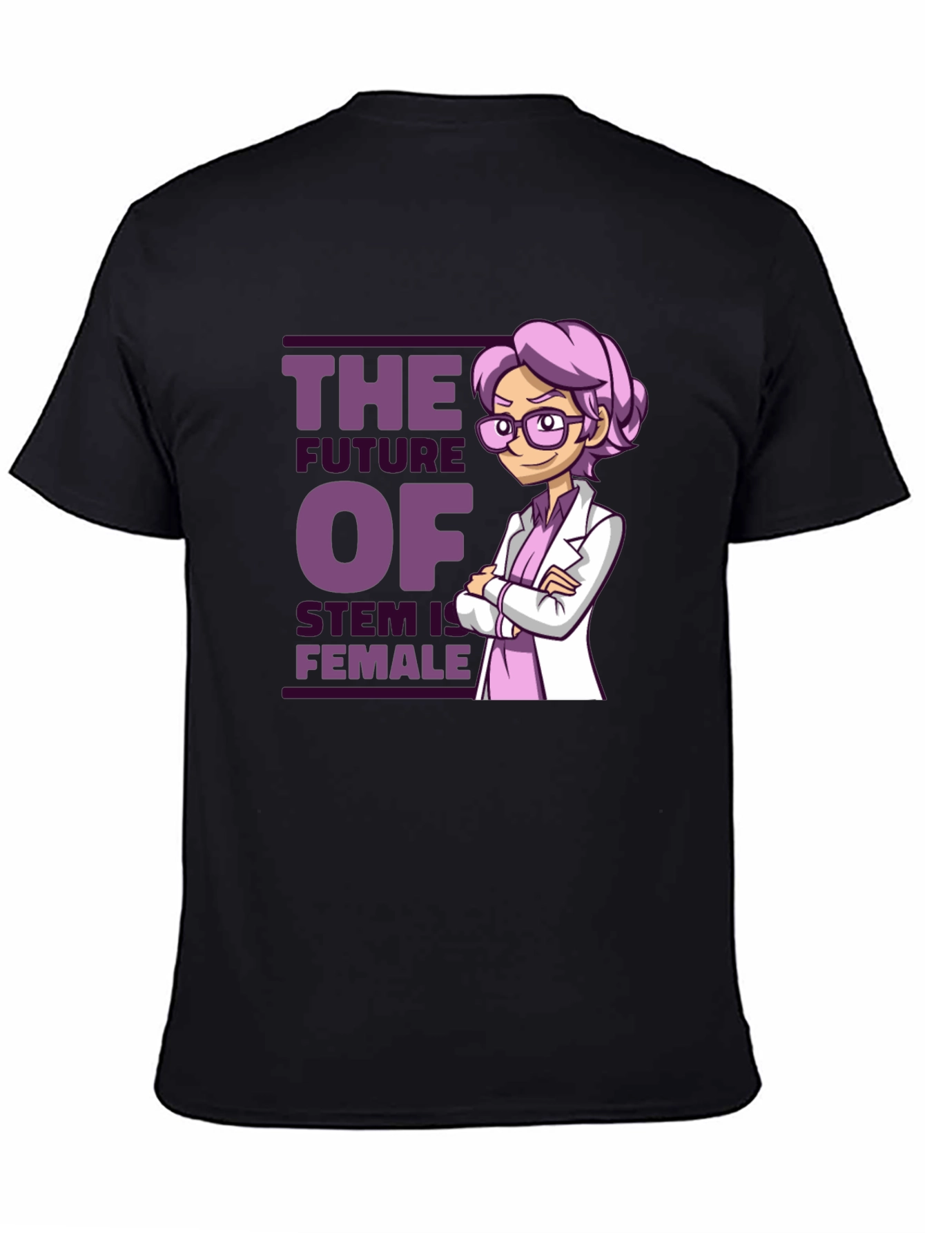 STEM Female Future T-Shirt - Science Tee