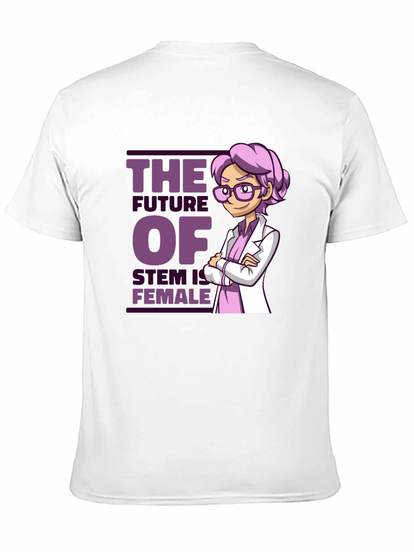 STEM Female Future T-Shirt - Science Tee