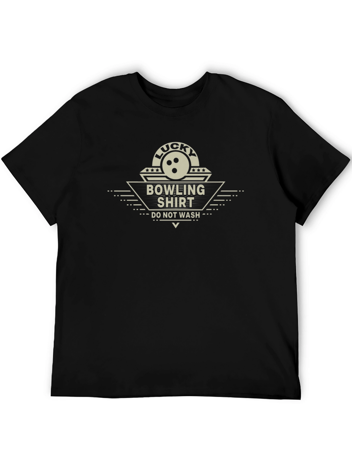 Lucky Bowling Shirt - Do Not Wash Funny Tee