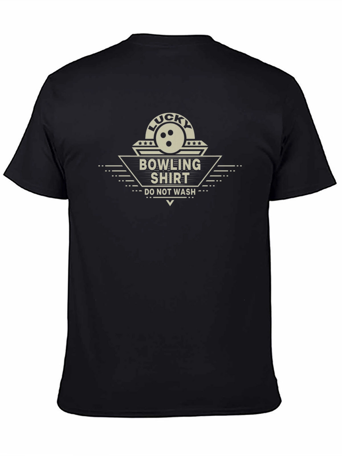 Lucky Bowling Shirt - Do Not Wash Funny Tee