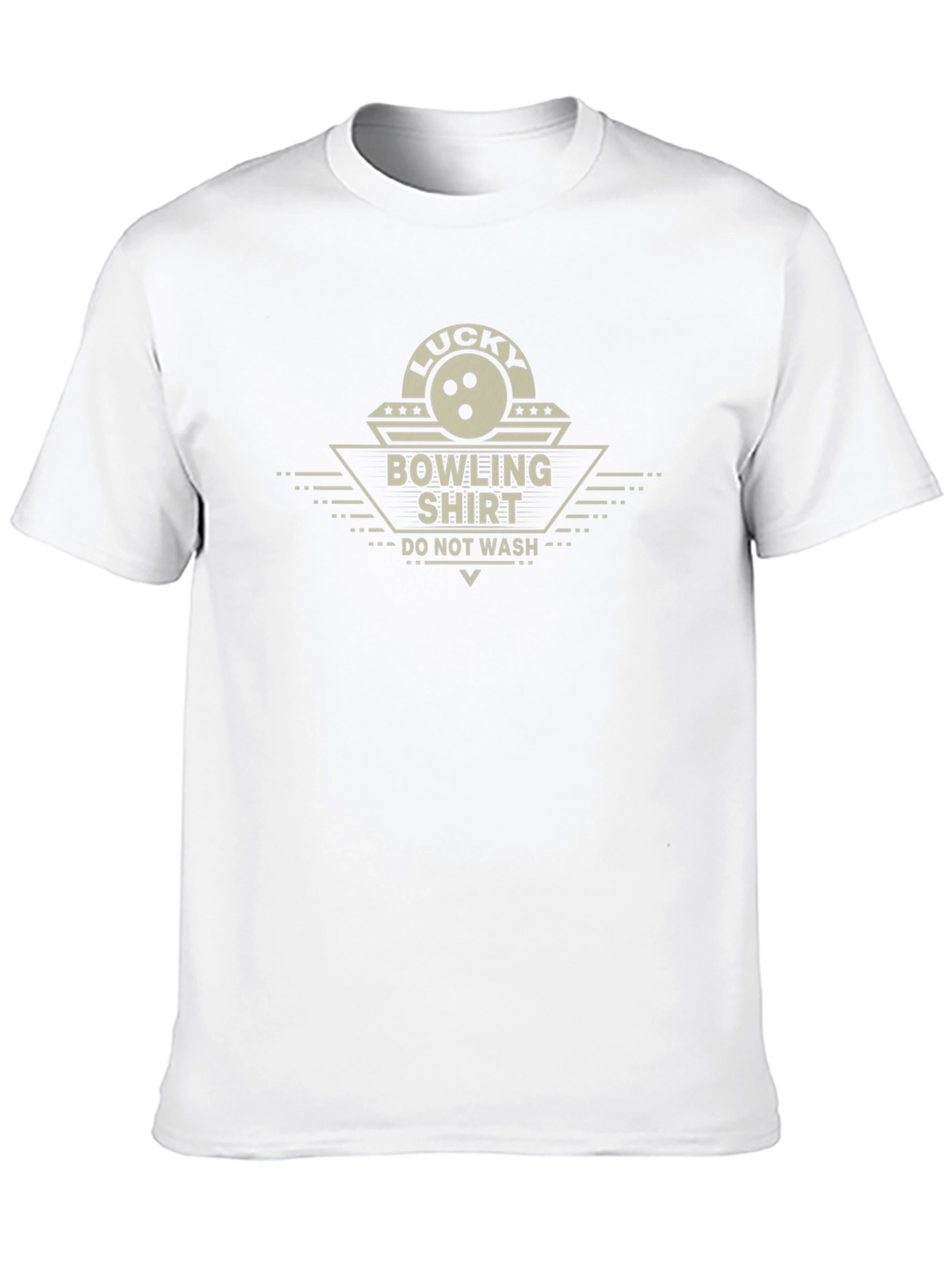Lucky Bowling Shirt - Do Not Wash Funny Tee