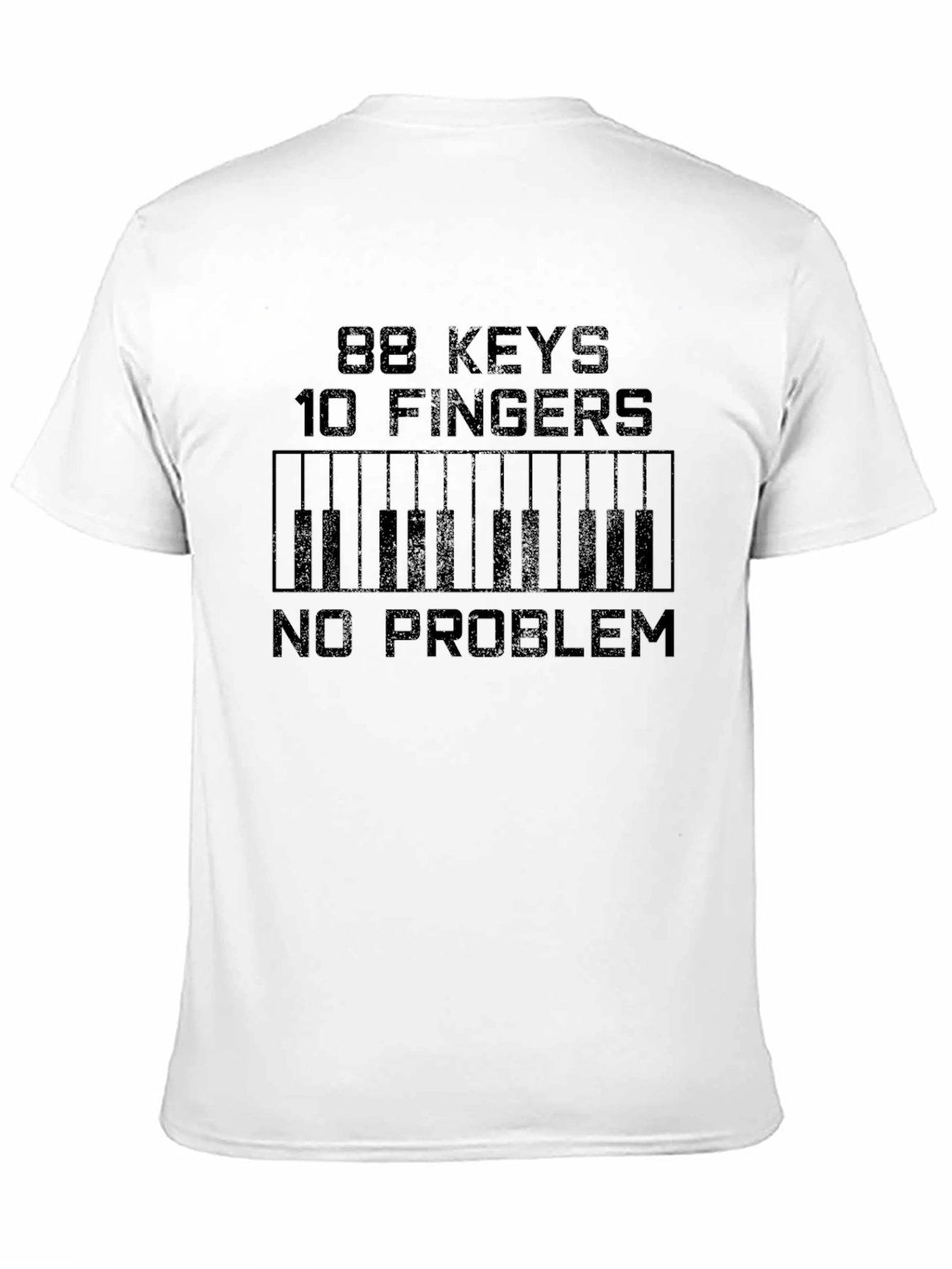 88 Keys 10 Fingers Piano T-Shirt