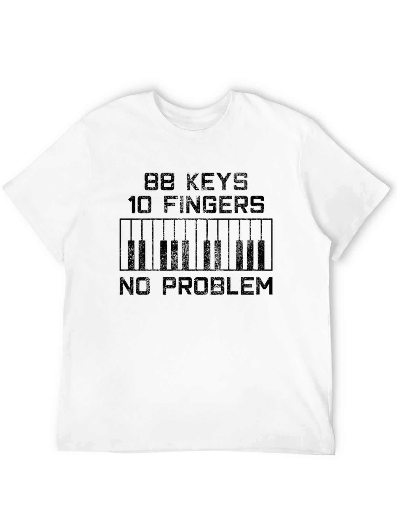88 Keys 10 Fingers Piano T-Shirt