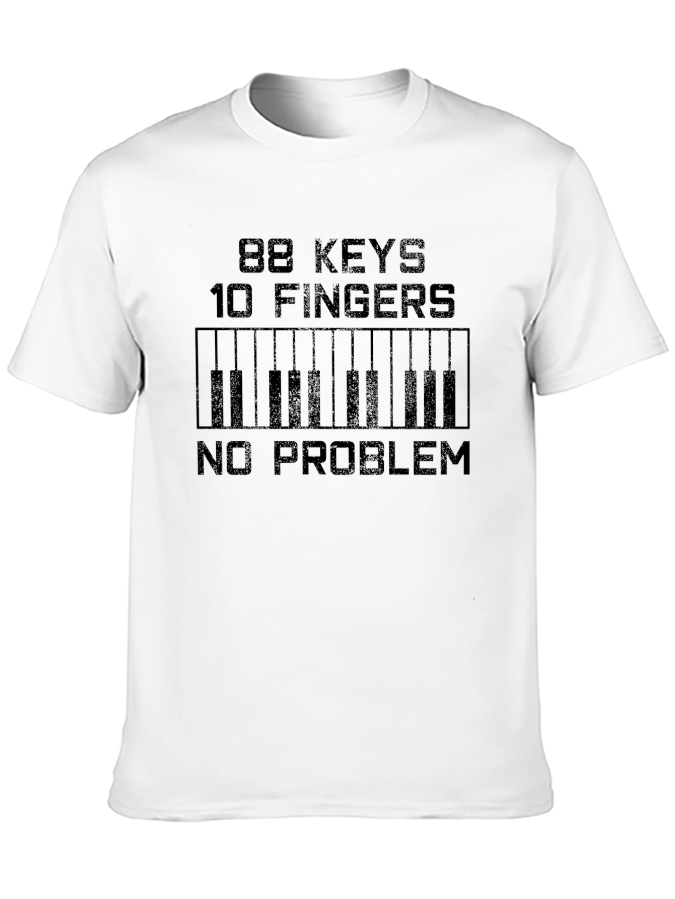 88 Keys 10 Fingers Piano T-Shirt