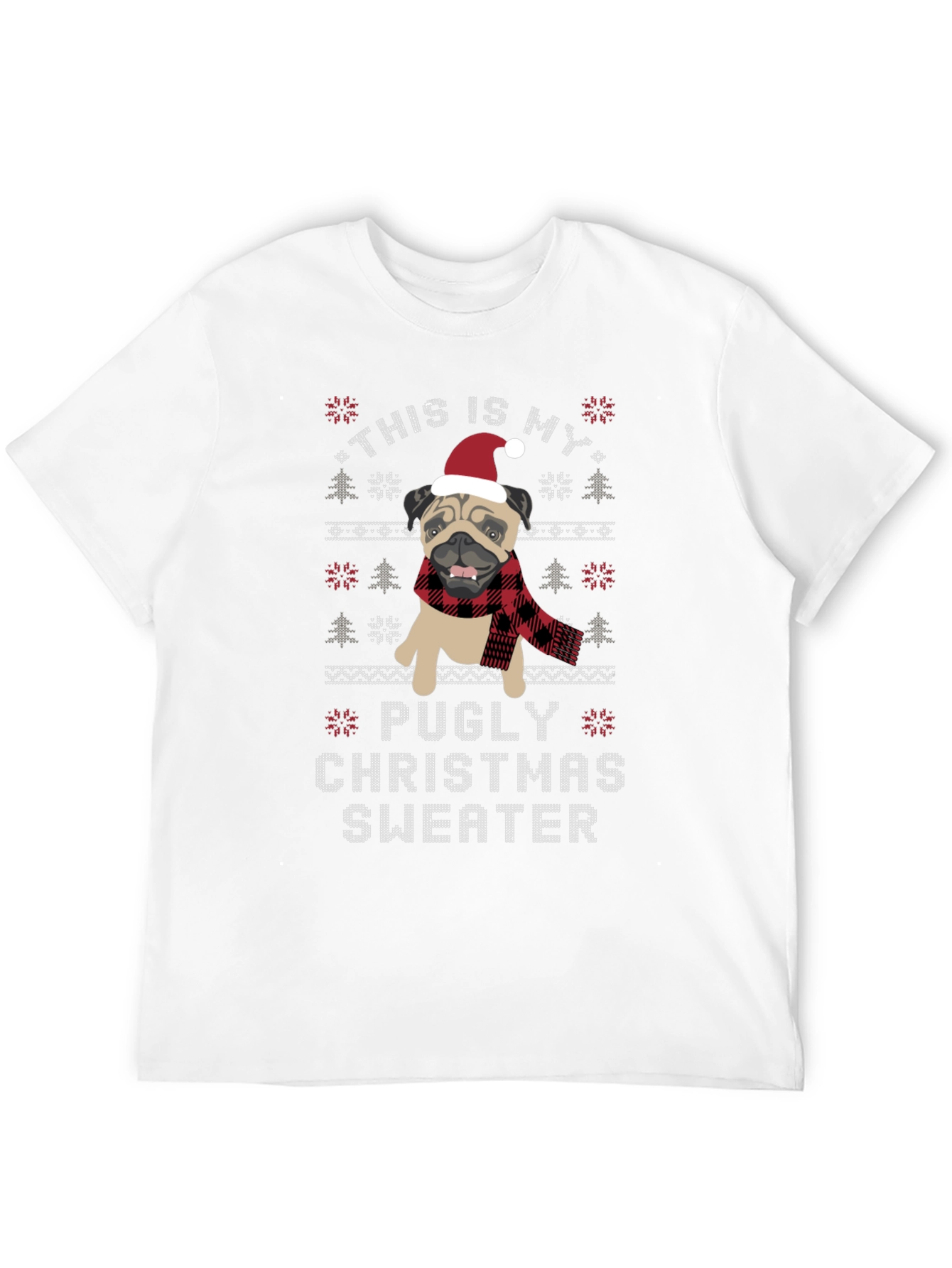 Pugly Christmas Sweater T-Shirt