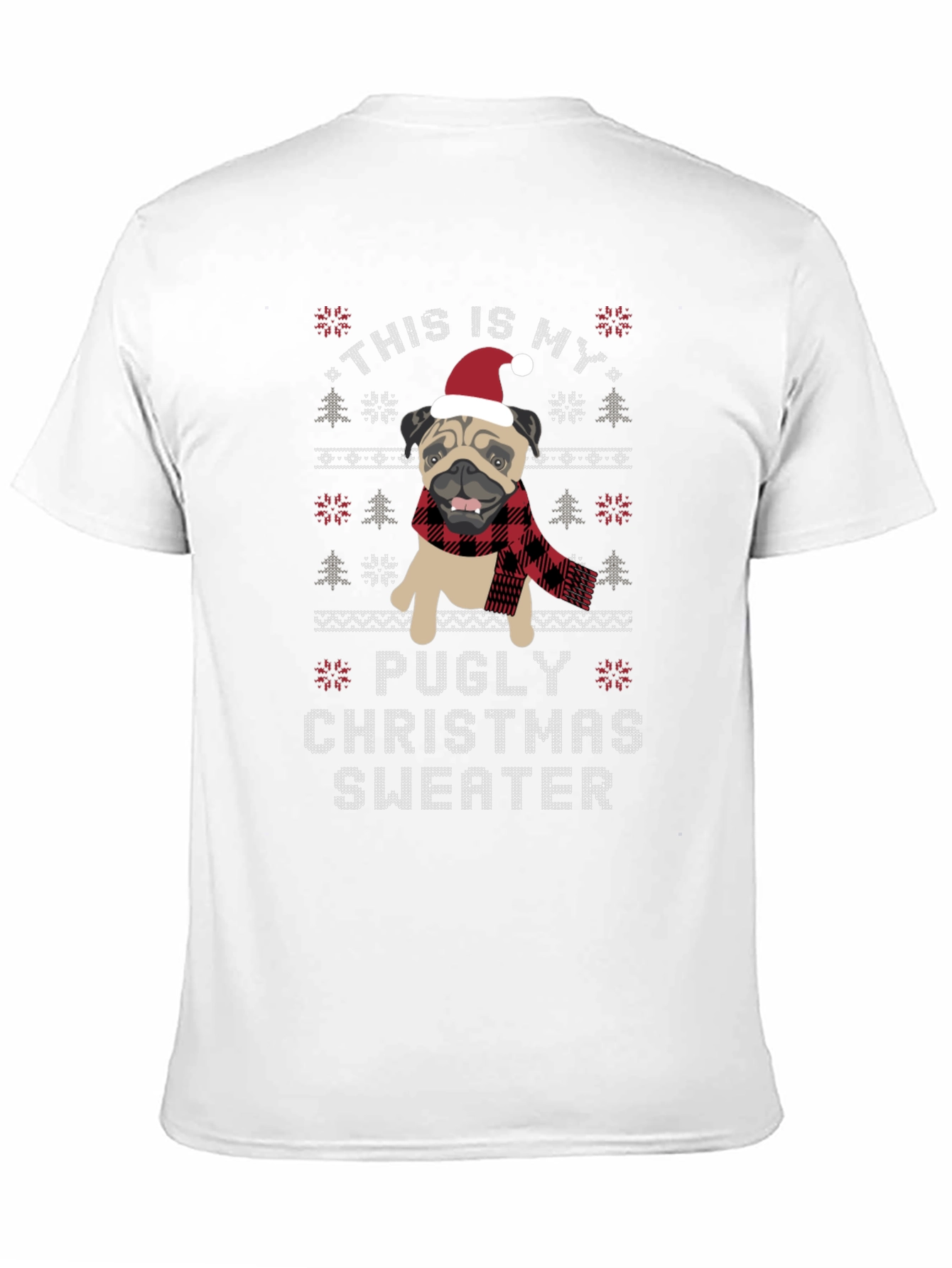 Pugly Christmas Sweater T-Shirt