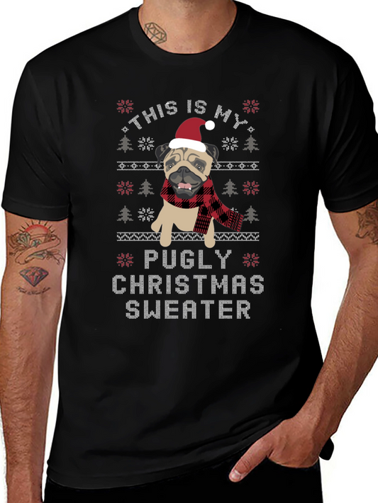 Pugly Christmas Sweater T-Shirt